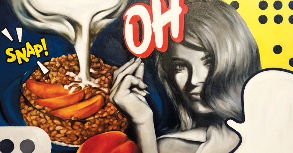 Sugar Coated SUPERSIZED art work by Lauren Mendelsohn-Bass