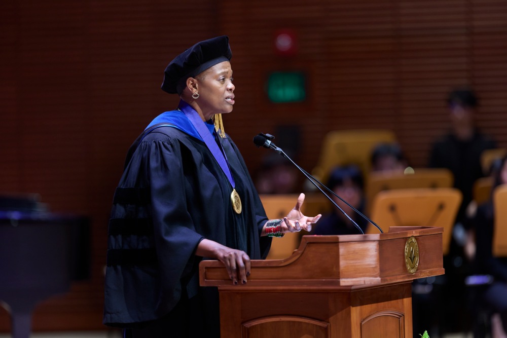 Wanjira Mathai speaks at 2023 Commencement