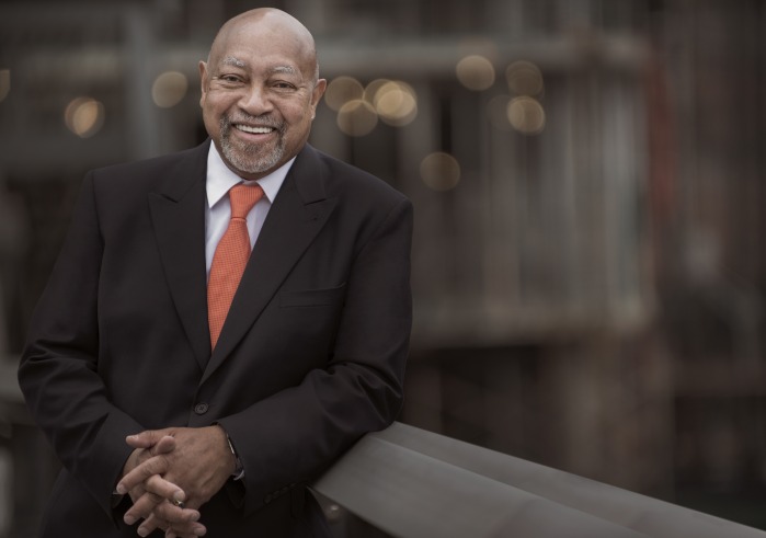 Kenny Barron standing outside