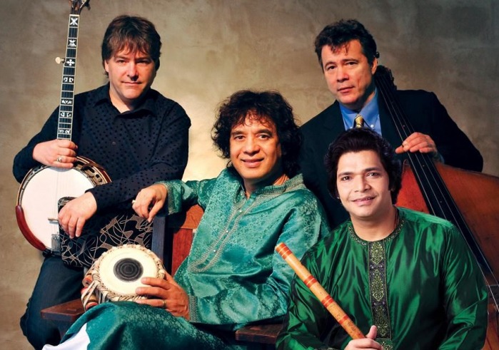 Bela Fleck, Zakir Hussain, Edgar Meyer and Rakesh Chaurasia