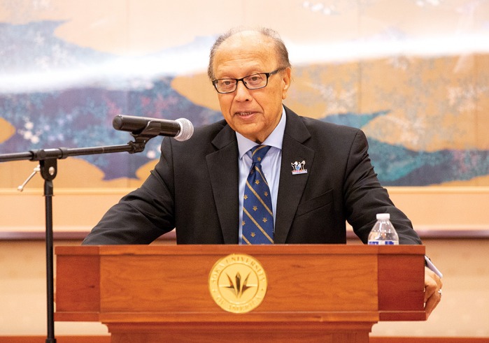 Ambassador Chowdhury speaks at dialogue