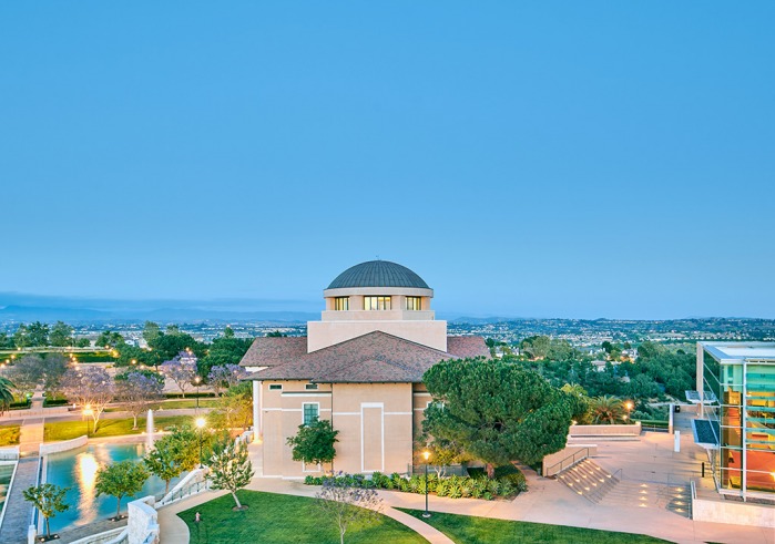 View of Founders Hall