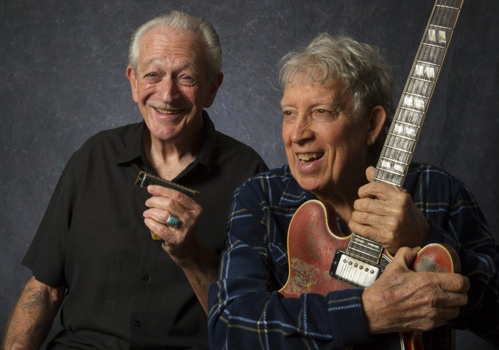 Charlie Musselwhite (left) & Elvin Bishop (right)