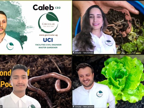 Team Circular pitches concept via online platform
