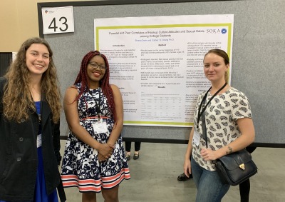 Image of students at WPSA conference (2019).