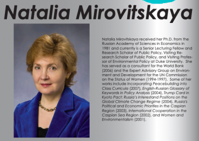 Natalia Mirovitskaya speaker poster