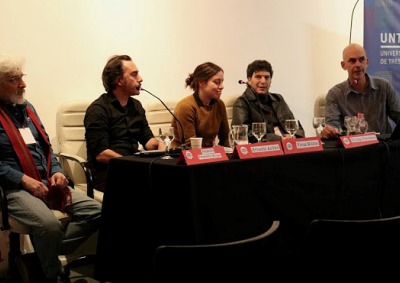 Panel at Visible Evidence documentary film festival
