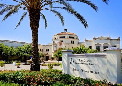 Kroc School of Peace Studies building at University of San Diego