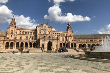 architecture in seville, spain