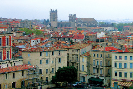 Montpellier cityscape 