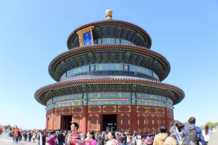 Tall temple in Beijing 