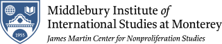 Middlebury Institute of International Studies at Monterey James Martin Center for Nonproliferation Studies Logo
