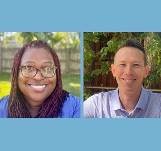 Headshots of Dr. Okezi T. Otovo and Dr. Jonathan M. Weber