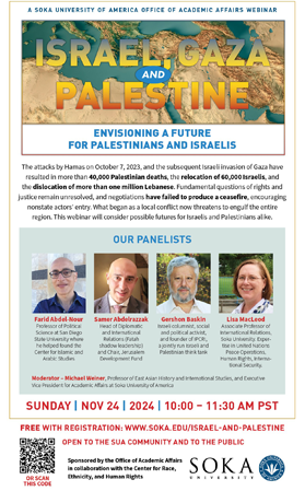 Israel Gaza Palestine Flyer